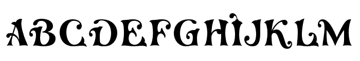 Benevolent Font UPPERCASE