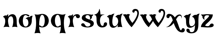 Benevolent Font LOWERCASE