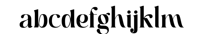 Bengaline Round Font LOWERCASE