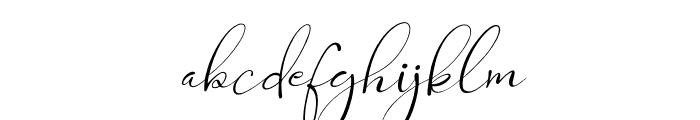 Bengittan Italic Font LOWERCASE