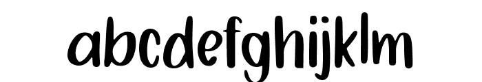 Benjamin Regular Font LOWERCASE