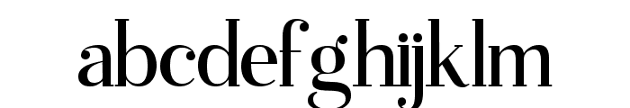 Benjamin Slab serif Font LOWERCASE