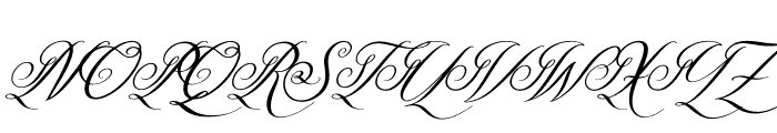 Benlanthy Italic Font UPPERCASE