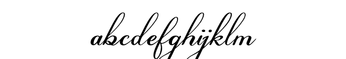 Benlanthy Font LOWERCASE