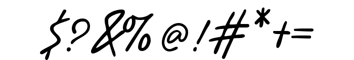 Benorante-Regular Font OTHER CHARS