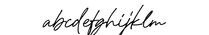 Benthany Font LOWERCASE