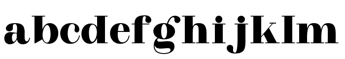 BentlayGhaster-Regular Font LOWERCASE