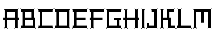 BentleyFloyd-Bold Font UPPERCASE