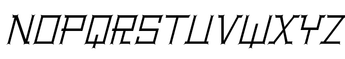 BentleyFloyd-Italic Font UPPERCASE