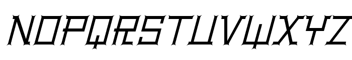 BentleyFloyd-MediumItalic Font UPPERCASE