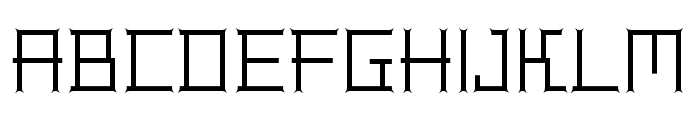 BentleyFloyd-Regular Font UPPERCASE