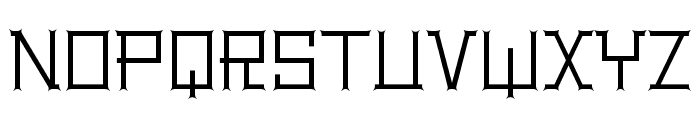 BentleyFloyd-Regular Font UPPERCASE