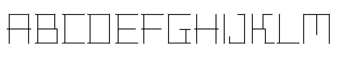 BentleyFloyd-Thin Font UPPERCASE