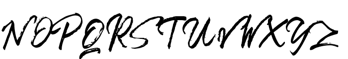 BentleyScript-Italic Font UPPERCASE