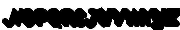 BentleyShadow-Bold Font UPPERCASE