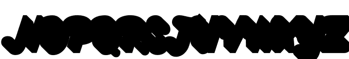 BentleyShadow-Medium Font UPPERCASE