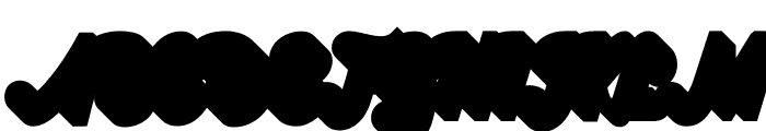 BentleyShadow-Regular Font UPPERCASE