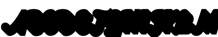 BentleyShadow-SemiBold Font UPPERCASE