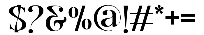 Bentoga-ExtraLight Font OTHER CHARS