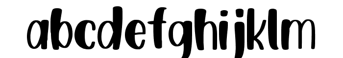 Bentone Regular Font LOWERCASE