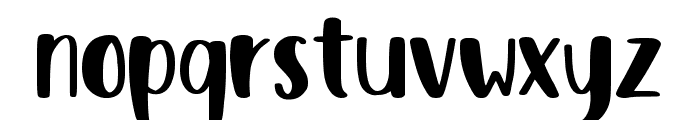 Bentone Regular Font LOWERCASE