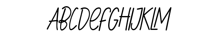 Bentroxs-Regular Font UPPERCASE