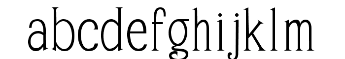 Beona Display Regular Font LOWERCASE