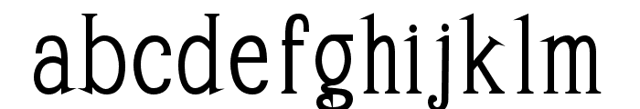 BeonaDisplayBold-Regular Font LOWERCASE