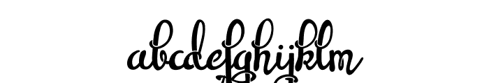 Beprity Stencil Font LOWERCASE