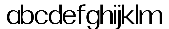 Berdiate Regular Font LOWERCASE