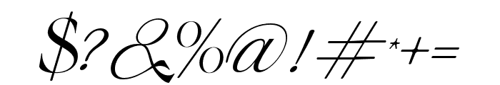 Berfal Regular Font OTHER CHARS