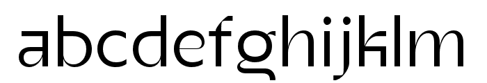 Berghan Regular Font LOWERCASE
