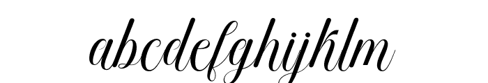 Bergidan Font LOWERCASE