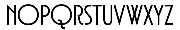 Berhaus Regular Font UPPERCASE