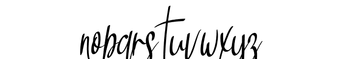 Berillamtia Font LOWERCASE