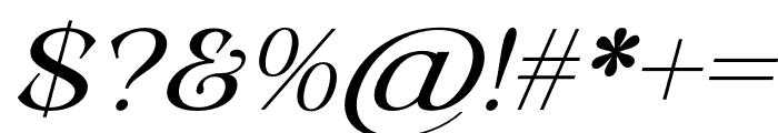 Berisa Italic Font OTHER CHARS