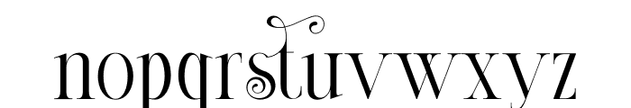 Berista Font LOWERCASE