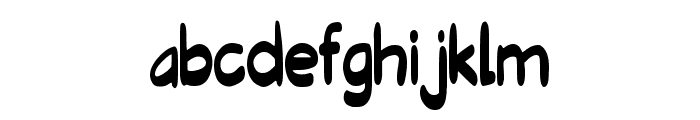 Berkah Regular Font LOWERCASE