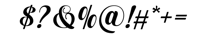 Berliant Ball Regular Font OTHER CHARS