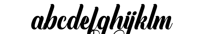 BerliantBall-Regular Font LOWERCASE