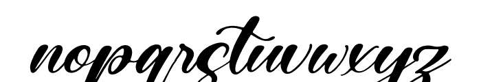 Berlinatha Abigaila Italic Font LOWERCASE
