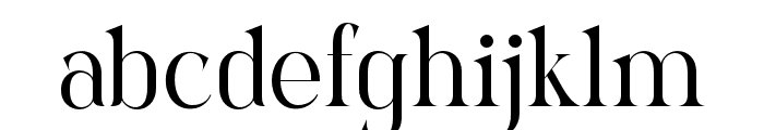 Berline-Regular Font LOWERCASE