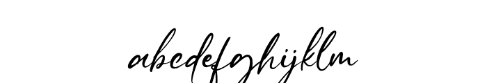 Berlione Signature Font LOWERCASE
