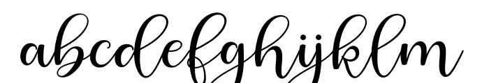 Berliyan Font LOWERCASE