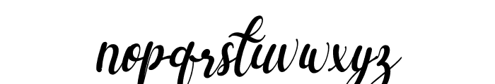 Berlysa Italic Font LOWERCASE