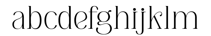 Berlys Font LOWERCASE