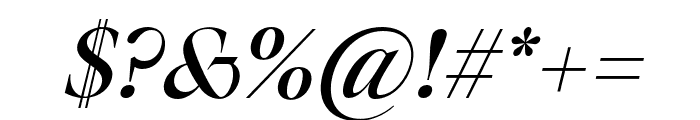 Bermula Medium Italic Font OTHER CHARS