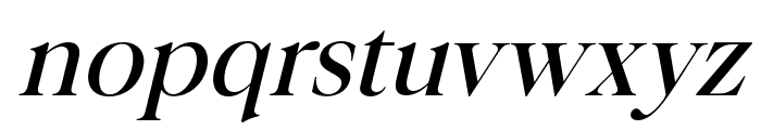 Bermula Medium Italic Font LOWERCASE