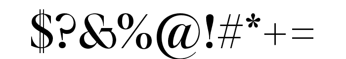 Bermula Medium Font OTHER CHARS