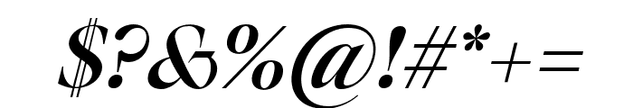 Bermula Semi Bold Italic Font OTHER CHARS